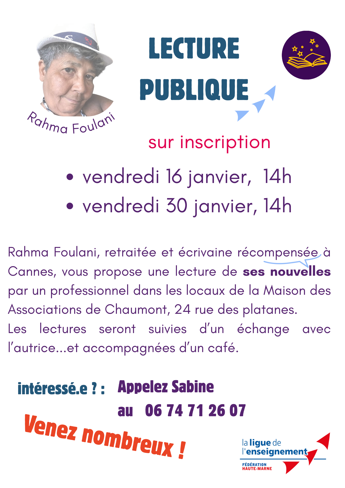 LECTURE PUBLIQUE