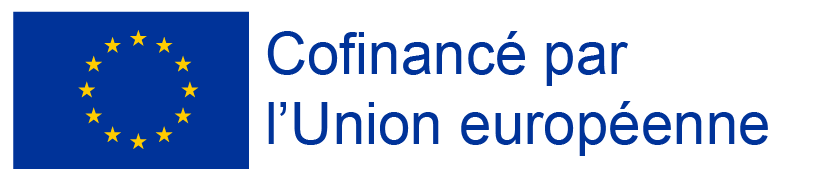 Emblme UE base Contour Blanc Cofinanc Bleu